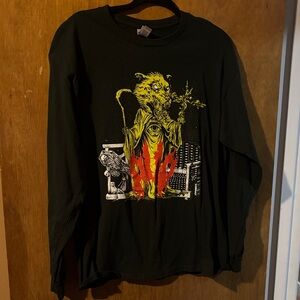 “Pup” band long sleeve t shirt